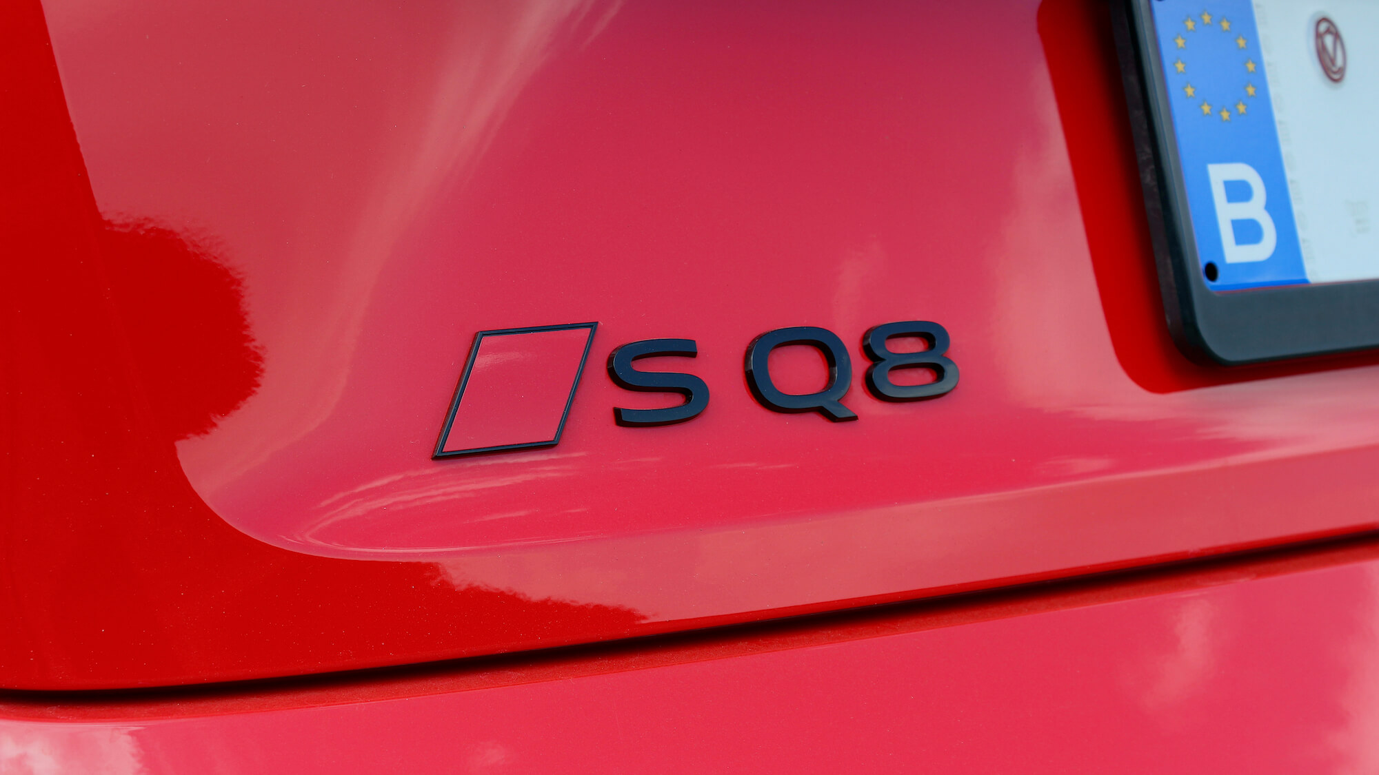 Audi SQ8 e-tron badge