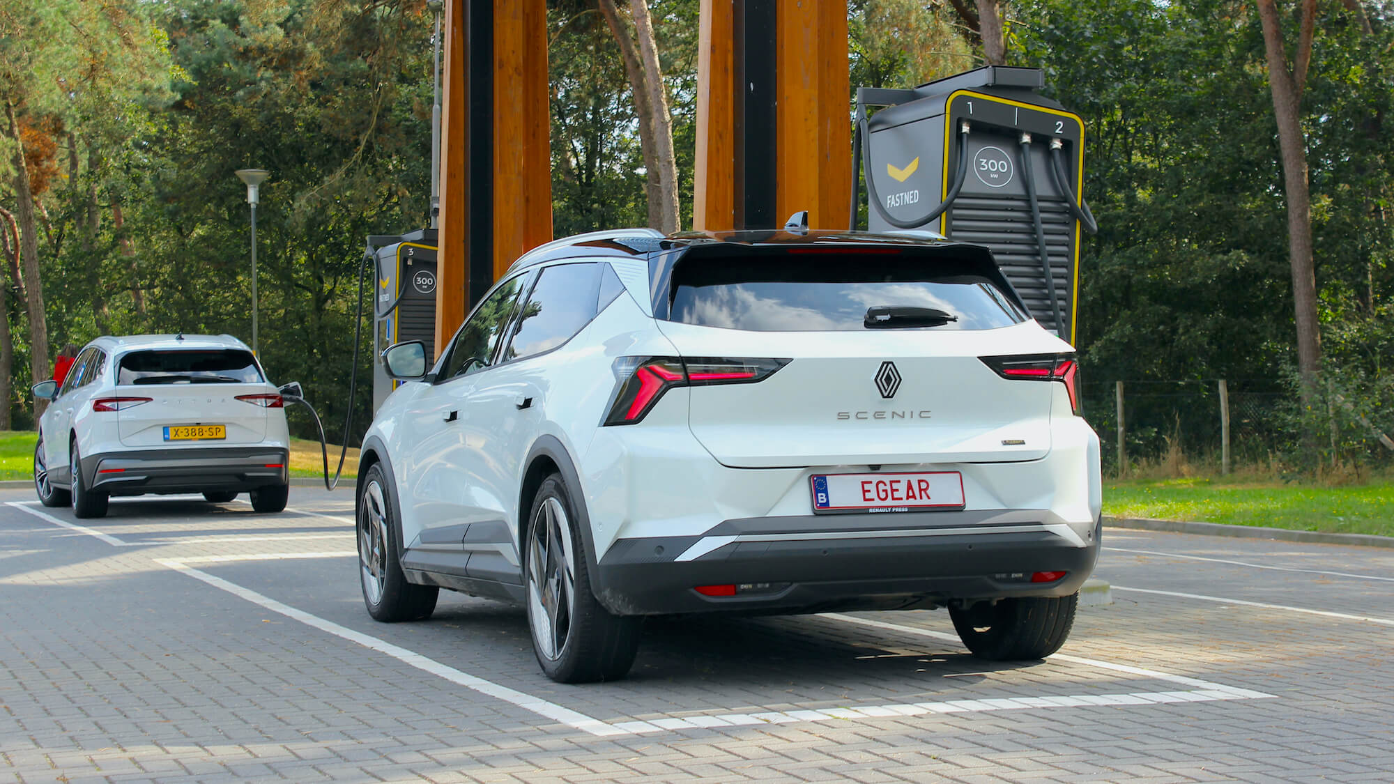 Renault Scenic E-Tech Electric opladen Fastned EGEAR 2025