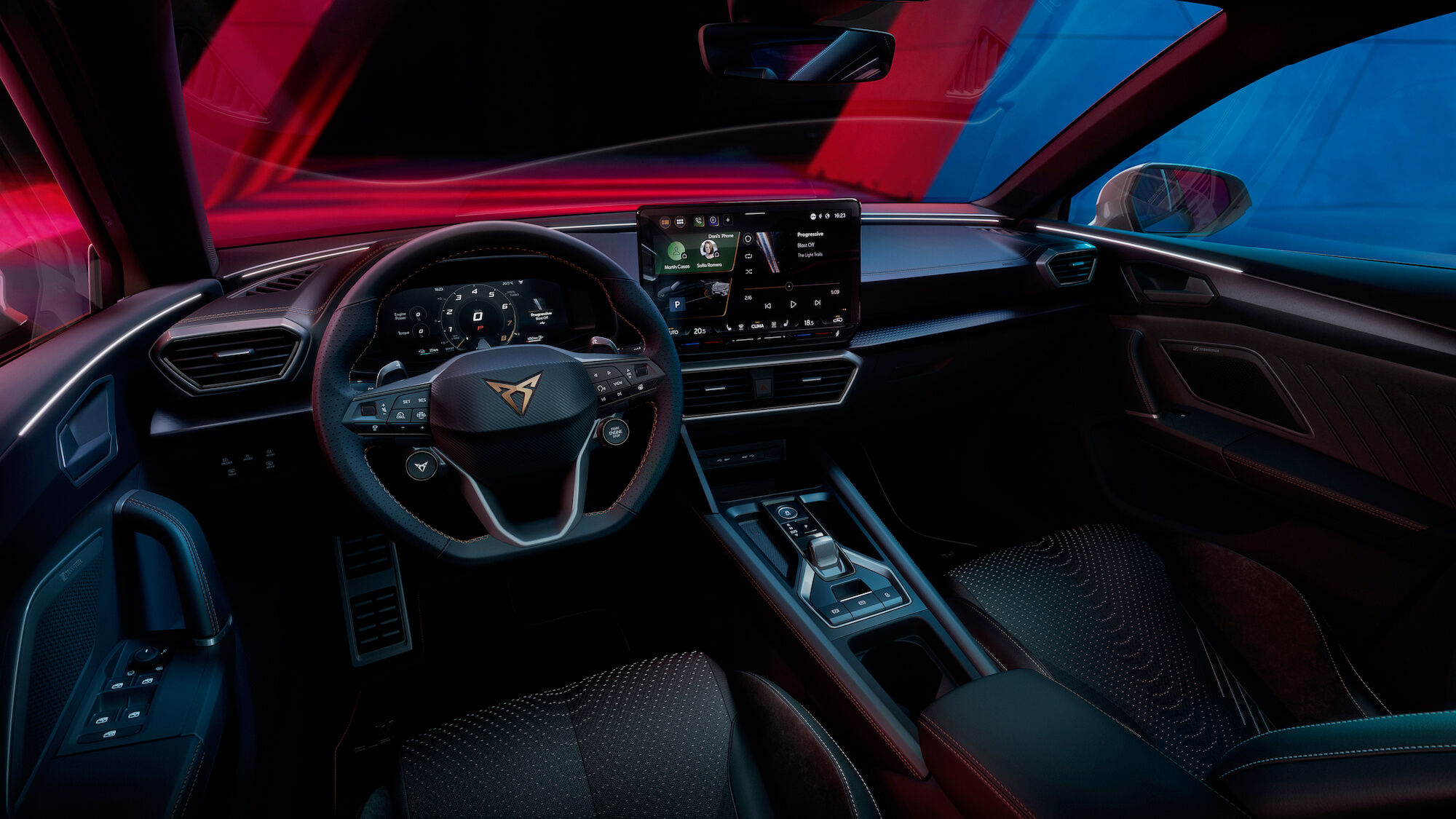 Cupra Leon PHEV 2024 interieur