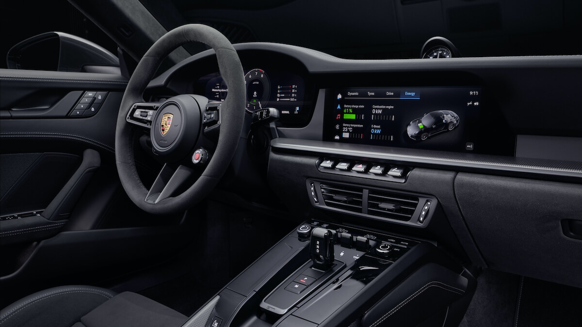 Porsche 911 Carrera GTS interieur 2024