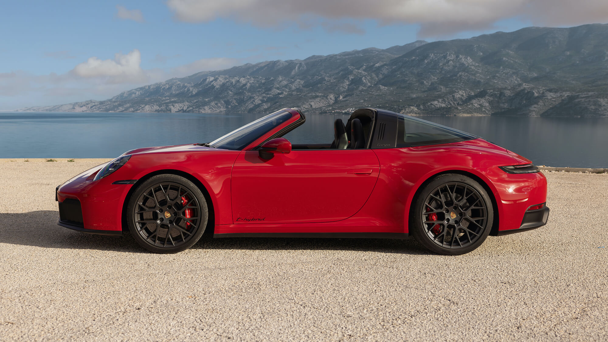 hybride Porsche 911 targa 2024 profiel