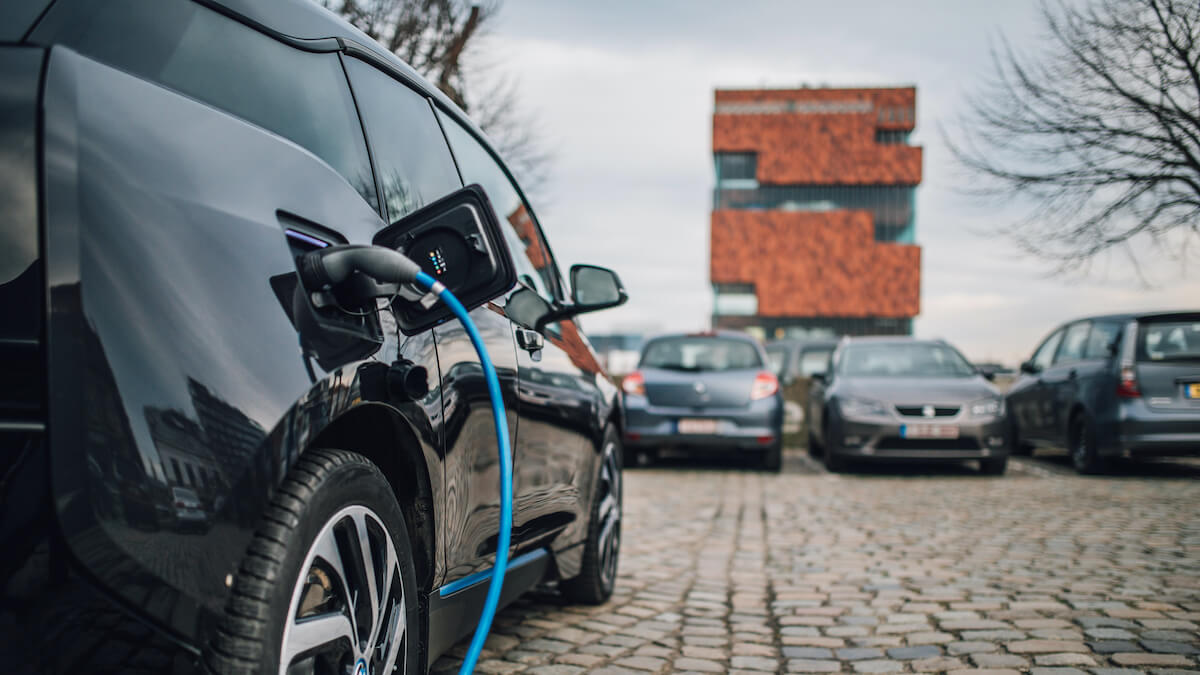 elektrische auto in Vlaanderen