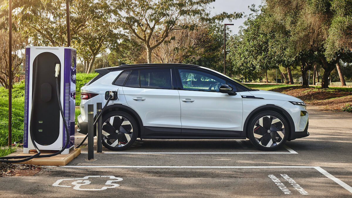 skoda elroq opladen