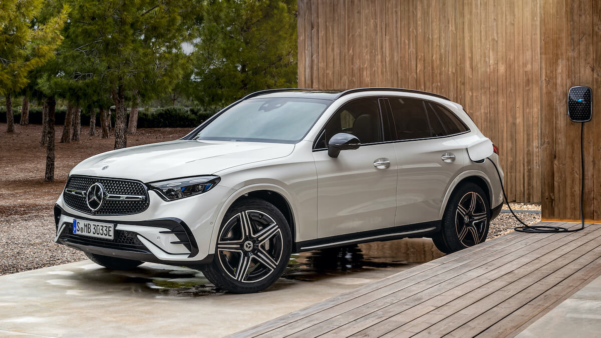 Mercedes GLC PHEV opladen